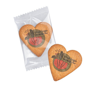 CIASTKO REKLAMOWE LOGO COOKIE SERCE - Nr kat. 0350