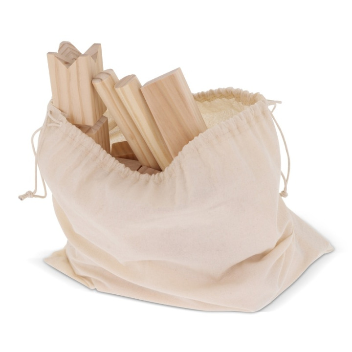 Drewniana gra Kubb w etui - LT90777