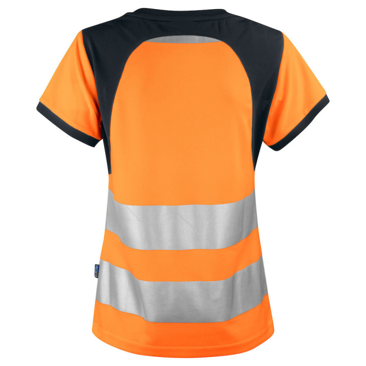 ODBLASKOWY T-SHIRT DAMSKI ISO 20471 - TX 6012