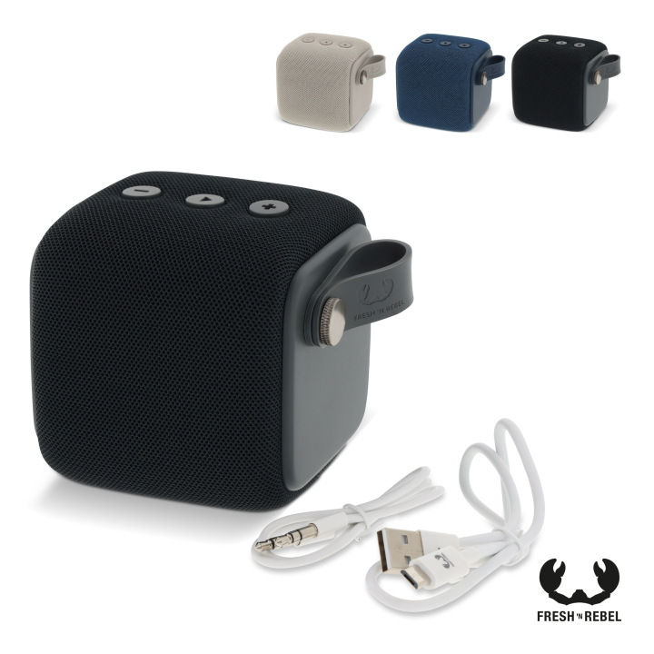 Small Bluetooth Speaker 1RB6000 | Fresh 'n Rebel Rockbox Bold S Waterproof TWS Speaker - LT49720