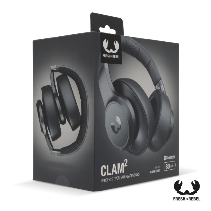 3HP4002 | Fresh 'n Rebel Clam 2 Bluetooth Over-ear Headphones - LT49725