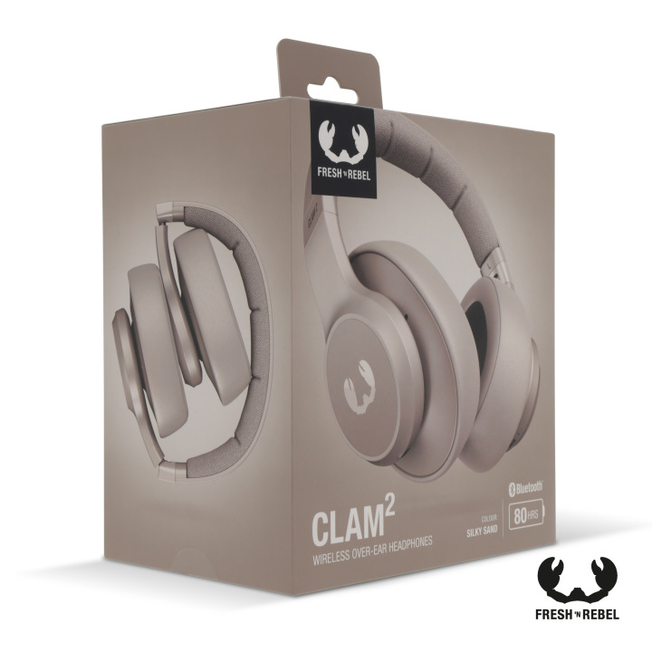 3HP4002 | Fresh 'n Rebel Clam 2 Bluetooth Over-ear Headphones - LT49725