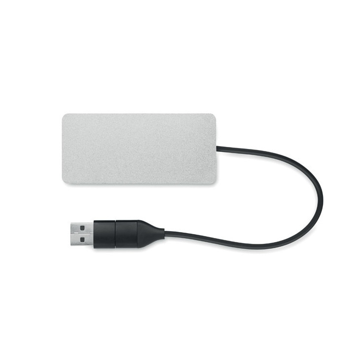 3-portowy hub USB kabel 20cm - MO2142 (MOCN#14)