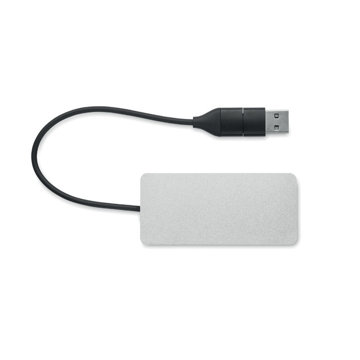 3-portowy hub USB kabel 20cm - MO2142 (MOCN#14)