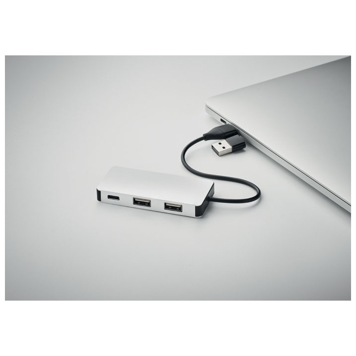 3-portowy hub USB kabel 20cm - MO2142 (MOCN#14)