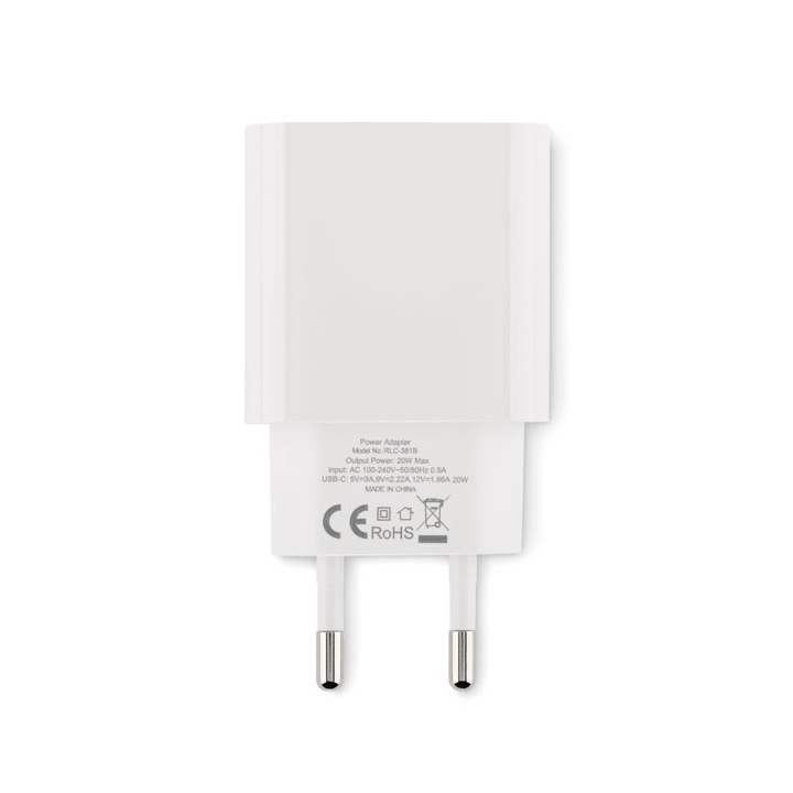 Ładowarka USB 20W z wtyczką EU - MO2155 (MOCN#06)