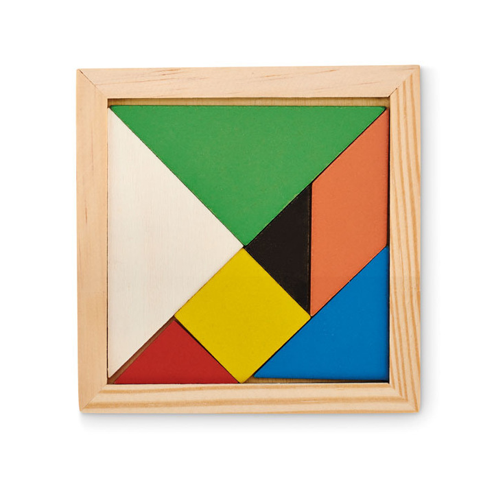 Drewniane puzzle Tangram - MO6693 (MOCN#40)