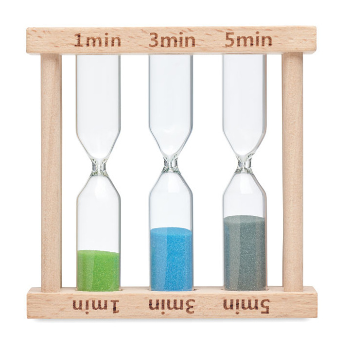 Zestaw 3 zegarów piaskowych - MO6762 (MOCN#40)