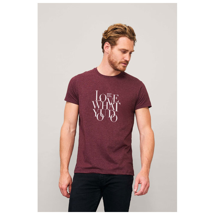 REGENT F Męski T-Shirt 150g - S00553 (MOCN#WH)