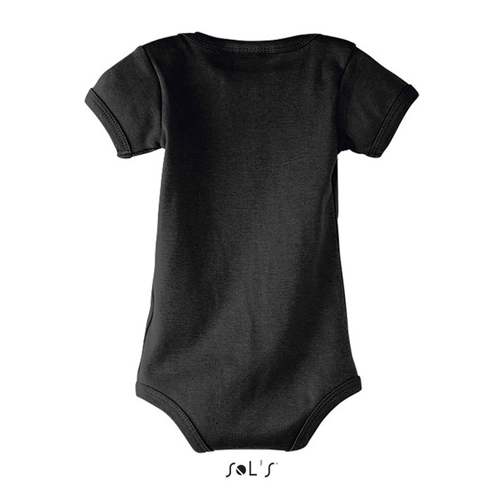 BAMBINO Dziecięce body 180g - S00583 (MOCN#BK)