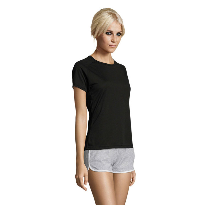 SPORTY Damski T-Shirt 140g - S01159 (MOCN#BK)