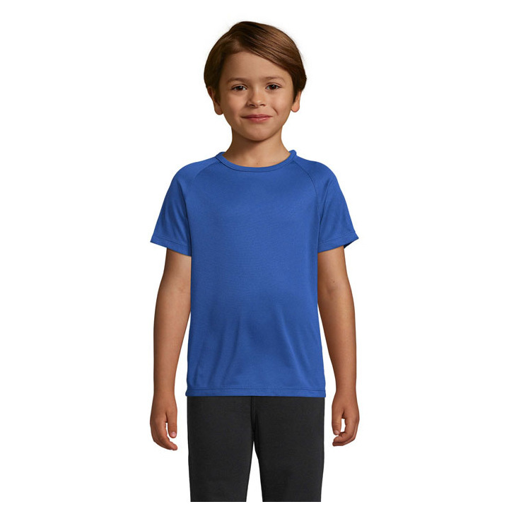 SPORTY Dziecięcy T-Shirt - S01166 (MOCN#RB)