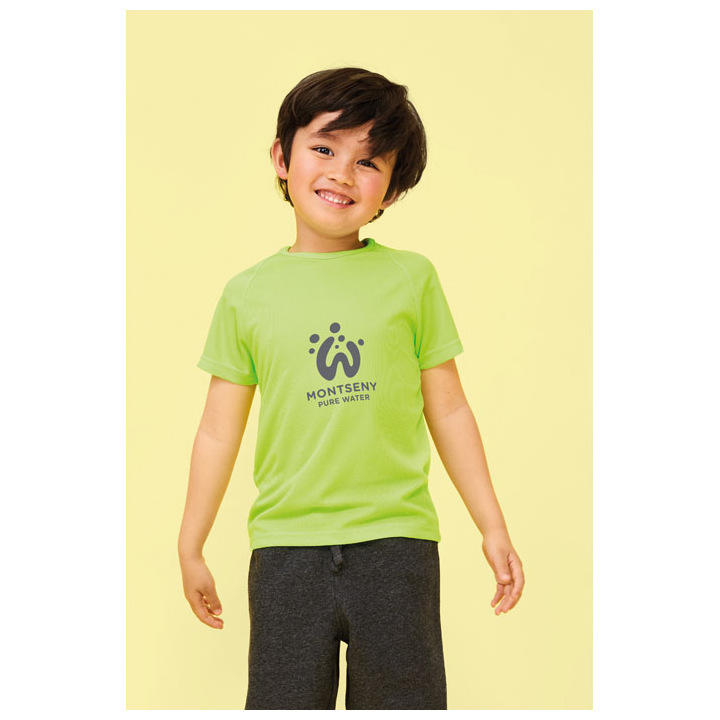 SPORTY Dziecięcy T-Shirt - S01166 (MOCN#RB)