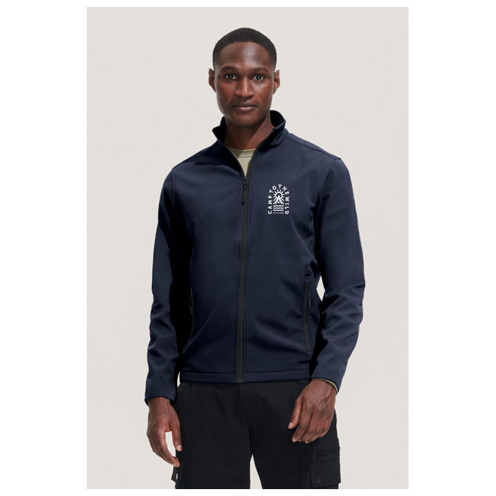 RACE męski softshell - S01195 (MOCN#BK)