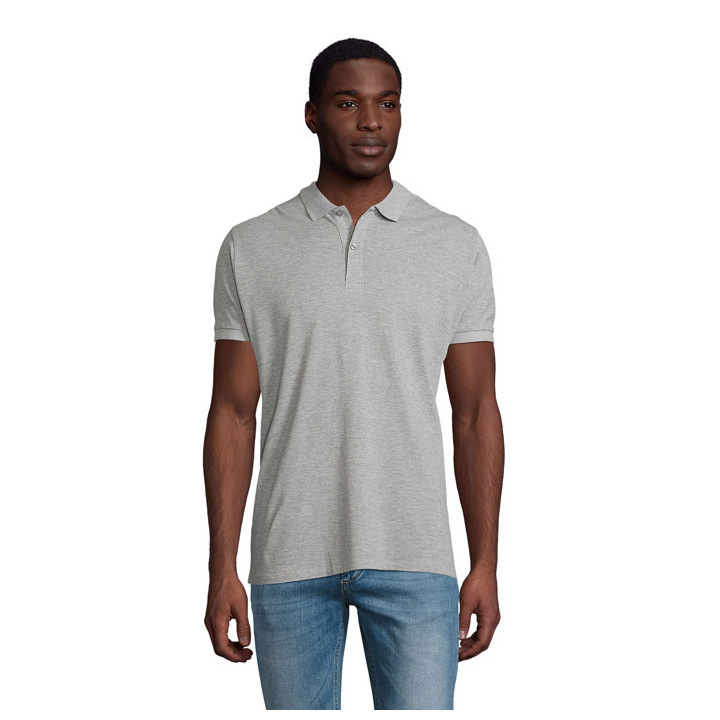 PLANET MEN polo 170g - S03566 (MOCN#GY)