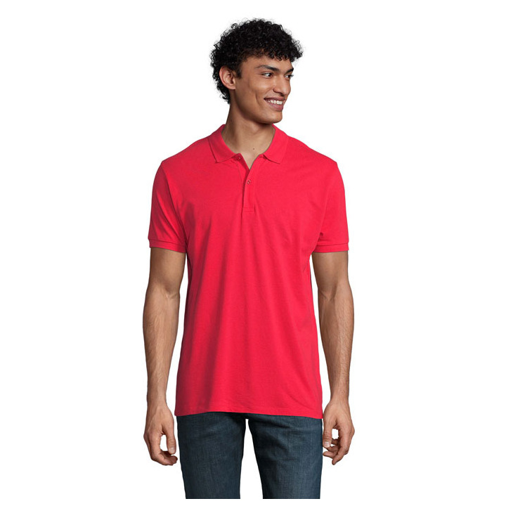 PLANET MEN polo 170g - S03566 (MOCN#RD)