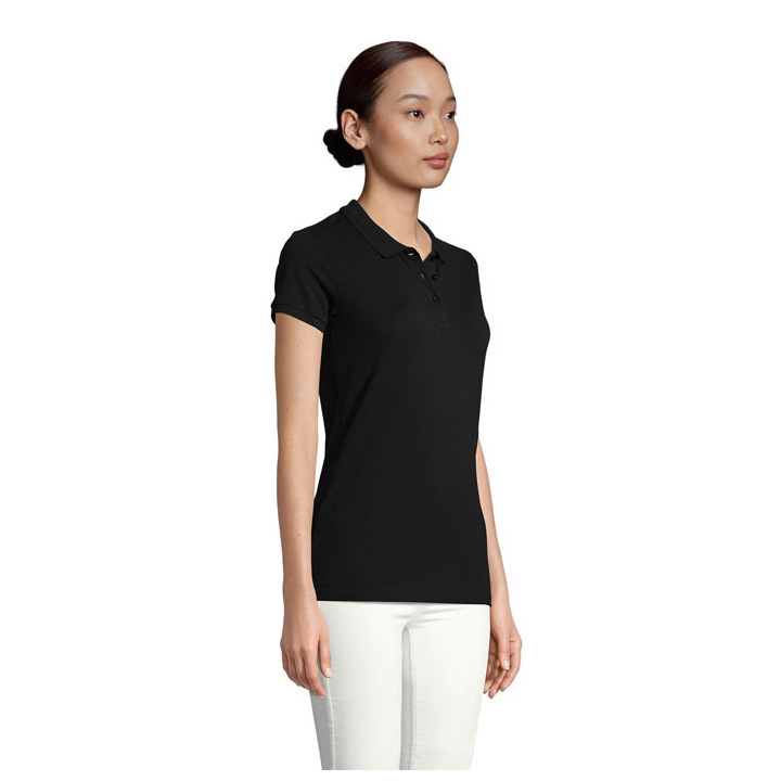 PLANET WOMEN polo 170g - S03575 (MOCN#BK)