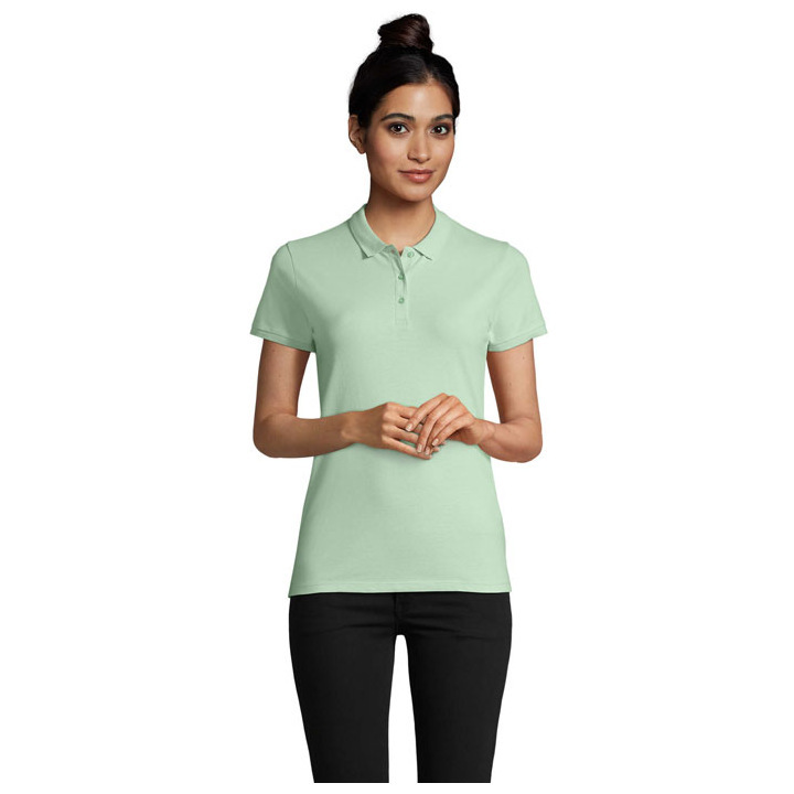 PLANET WOMEN polo 170g - S03575 (MOCN#GN)