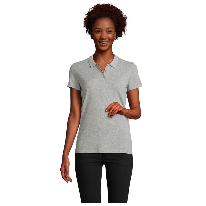 PLANET WOMEN polo 170g - S03575 (MOCN#GY)