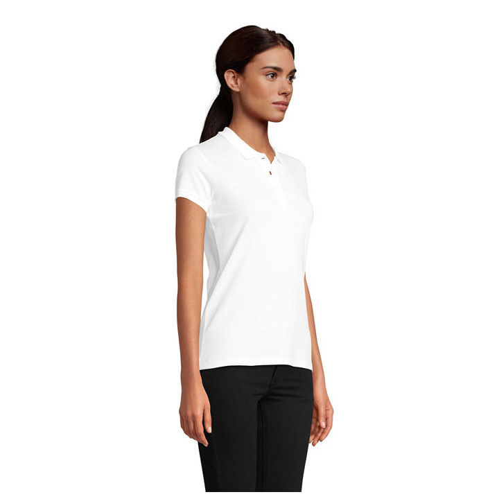 PLANET WOMEN polo 170g - S03575 (MOCN#WH)