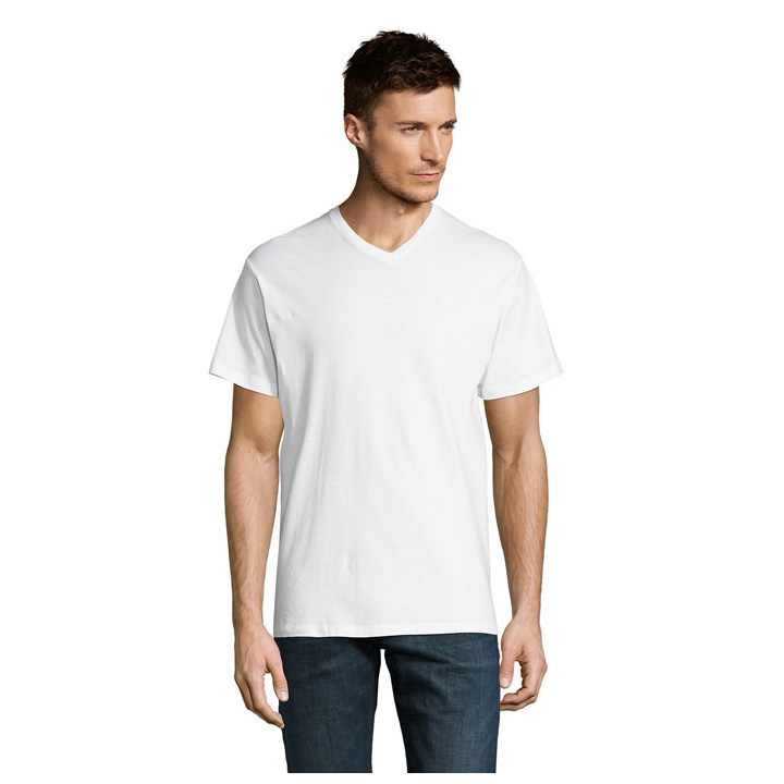 VICTORY Męski T-SHIRT 150g - S11150 (MOCN#WH)