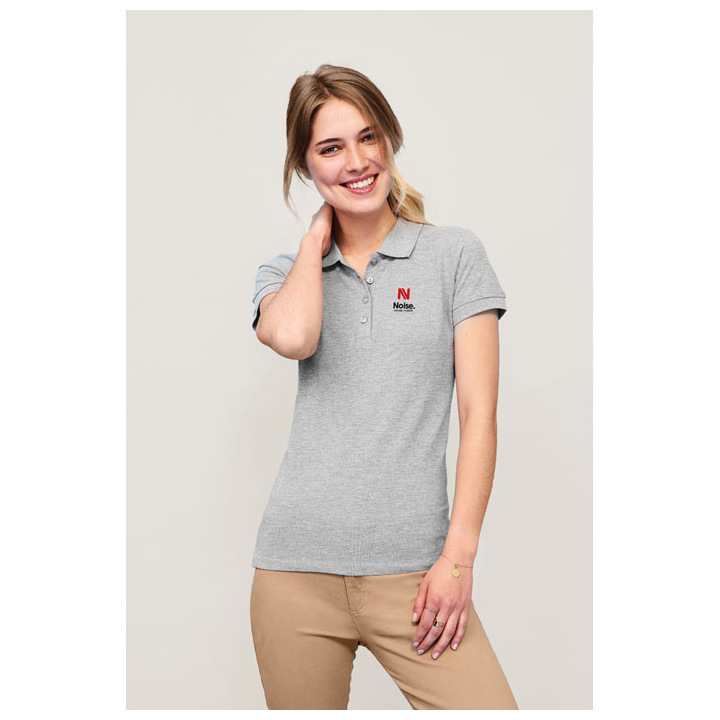 PEOPLE Damskie POLO 210g - S11310 (MOCN#BK)