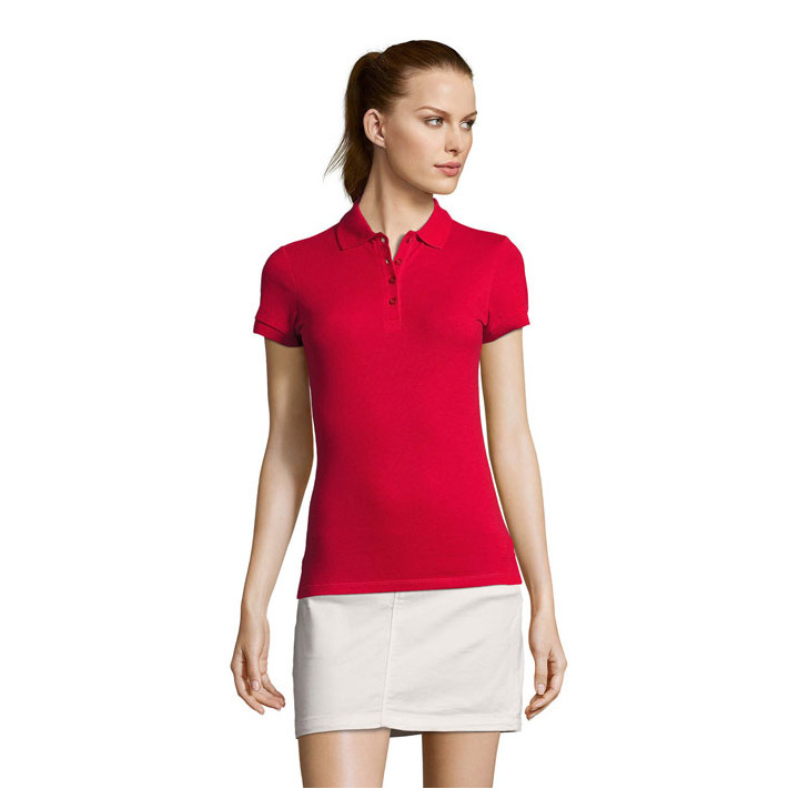 PASSION Damskie POLO 170g - S11338 (MOCN#RD)