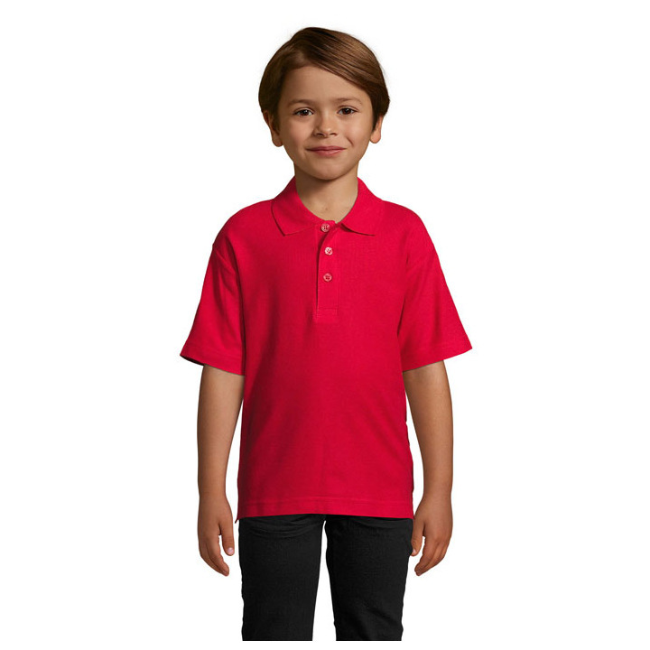 SUMMER II KIDS Polo 170g - S11344 (MOCN#RD)