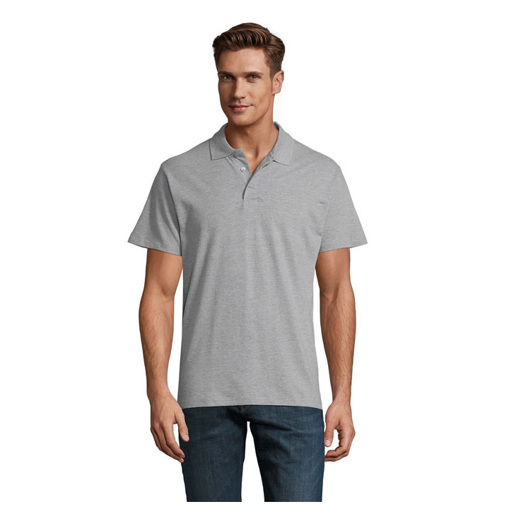 SPRING II MEN Polo 210g - S11362 (MOCN#GY)