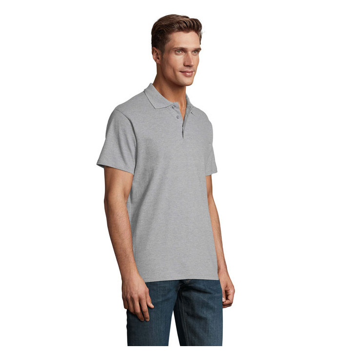 SPRING II MEN Polo 210g - S11362 (MOCN#GY)