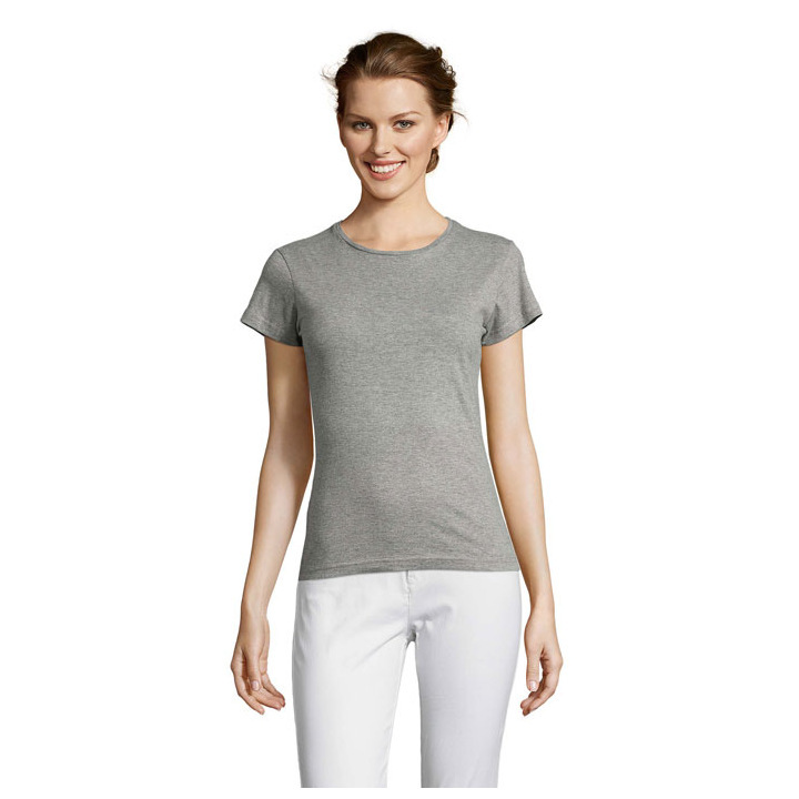 MISS Damski T-SHIRT 150g - S11386 (MOCN#GM)