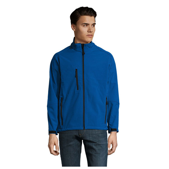 RELAX Męski softshell 340g - S46600 (MOCN#RB)