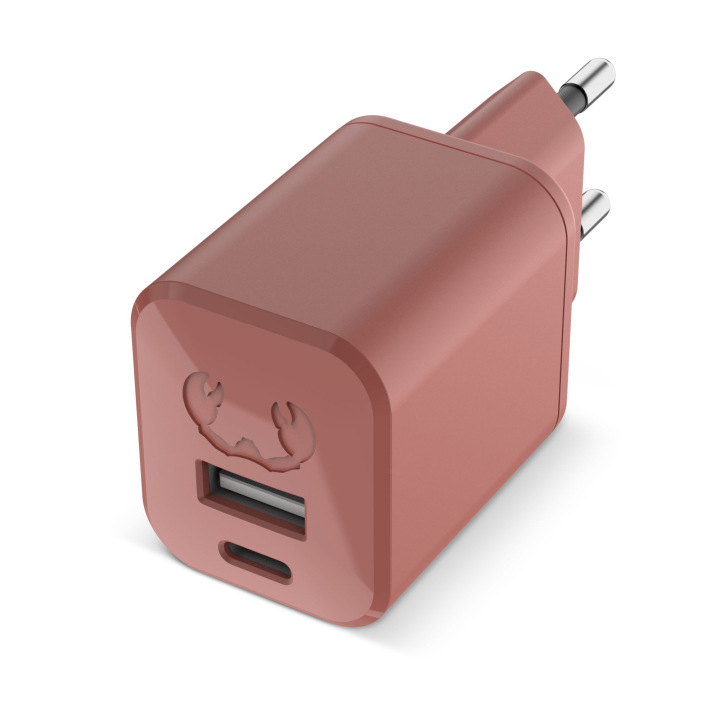 Miniładowarka USB + USB-C PD posiada 2 porty - LT49407