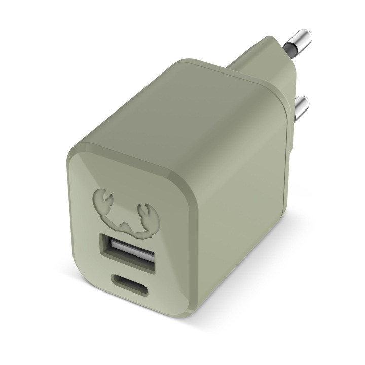 Miniładowarka USB + USB-C PD posiada 2 porty - LT49407