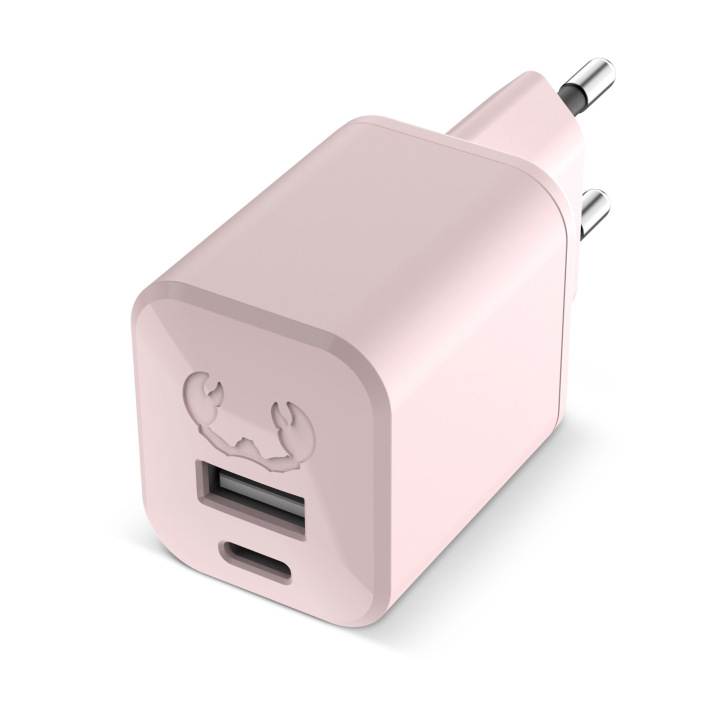 Miniładowarka USB + USB-C PD posiada 2 porty - LT49407