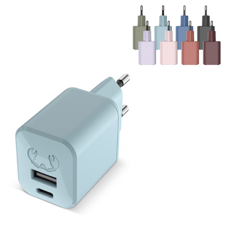 Miniładowarka USB + USB-C PD posiada 2 porty - LT49407