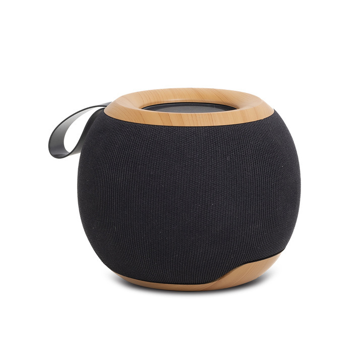 Głośnik Bluetooth Ball czarny - R64381 (gadzety reklamowe)