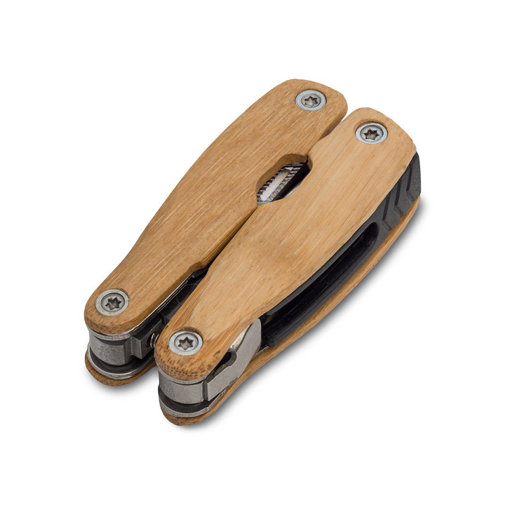 Mini multitool Exton brązowy - R17565 (gadzety reklamowe)