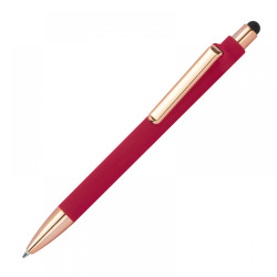 Długopis plastikowy gumowany - MA 1387305