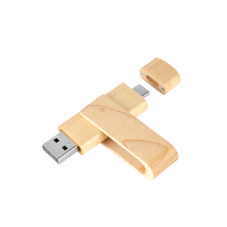 PENDRIVE DREWNIANY TYPU TWIST - DR30 smart type C