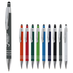Aluminiowy długopis z eleganckim wykończeniem soft-touch - LT87781