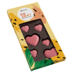 Zestaw czekoladek czekoladowe serca - SLOD-0168