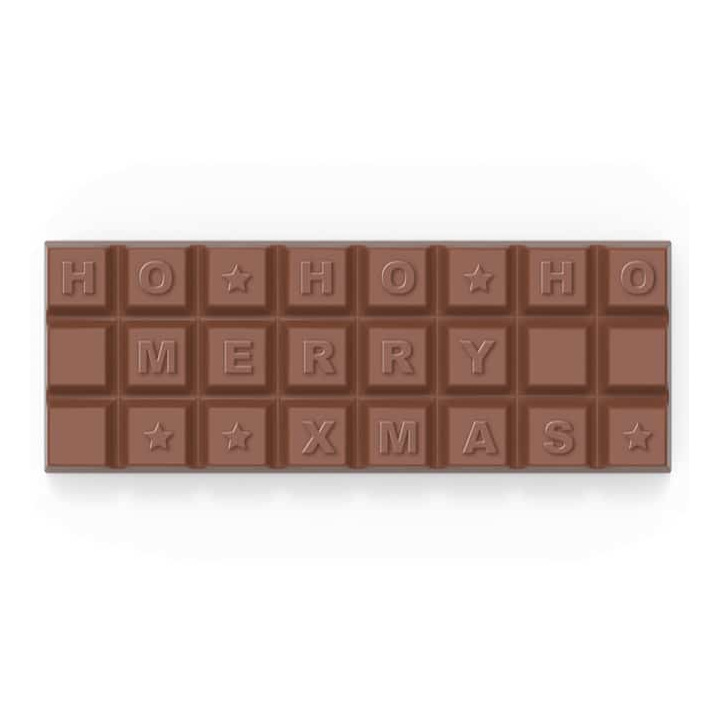 Zestaw czekoladek choco text 3 linie w kopercie separate xmas - SLOD-05930593SXmas