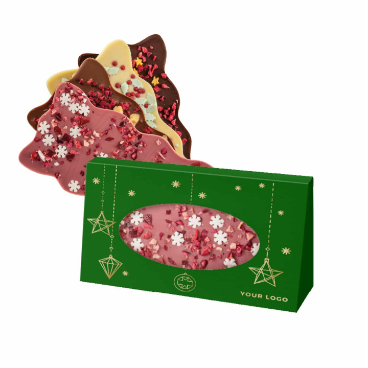 Tabliczka czekolady elegant bar - SLOD-0094Xmas