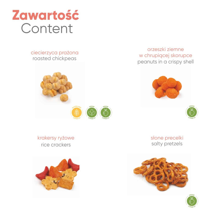 SŁodycze reklamowe snack bag - SLOD-0473