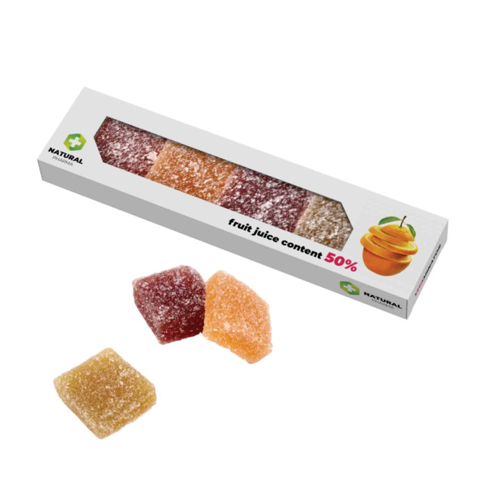 SŁodycze reklamowe pure fruit bar - SLOD-0236