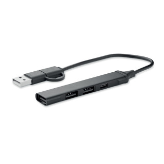 Hub USB z 4 portami 19 cm - MO2294 (MOCN#03)