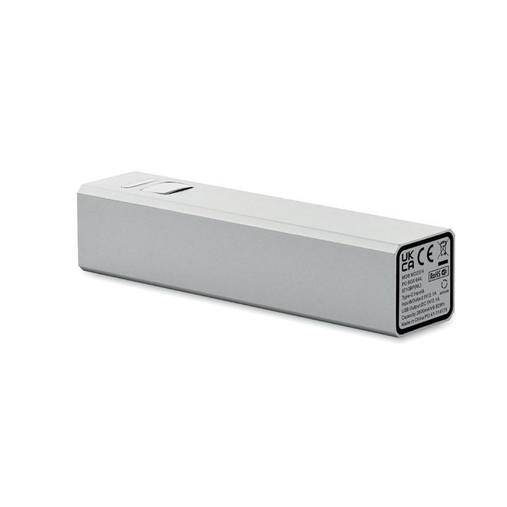 Power bank 2600 mAh - MO2374 (MOCN#16)