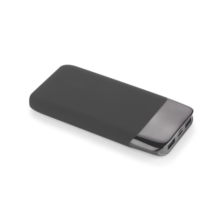 Power bank z gumowaną powłoką o pojemności 8000 mAh - AS 45130