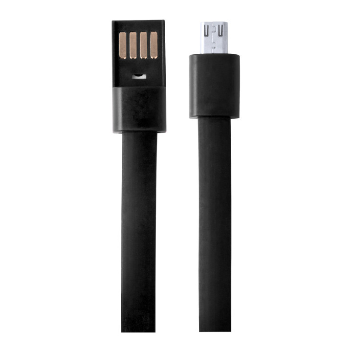 Gumowa bransoletka z ładowarką mikro USB - AP781138 (ANDA#10)